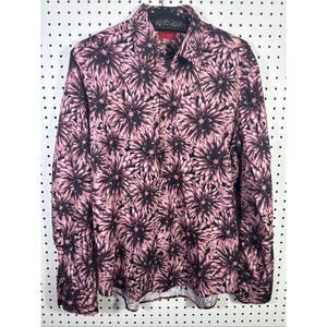 Hugo Boss mens button down shirt size L